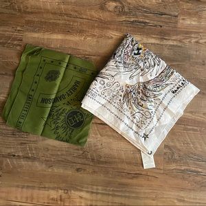 Harley-Davidson Bandannas - 2 pack Never Used!!